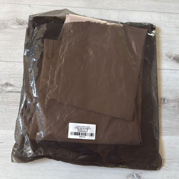 Jack Archer Jetsetter Tech Pant Straight Fit oak khaki 32X30 Nwt in packaging - Picture 10 of 11